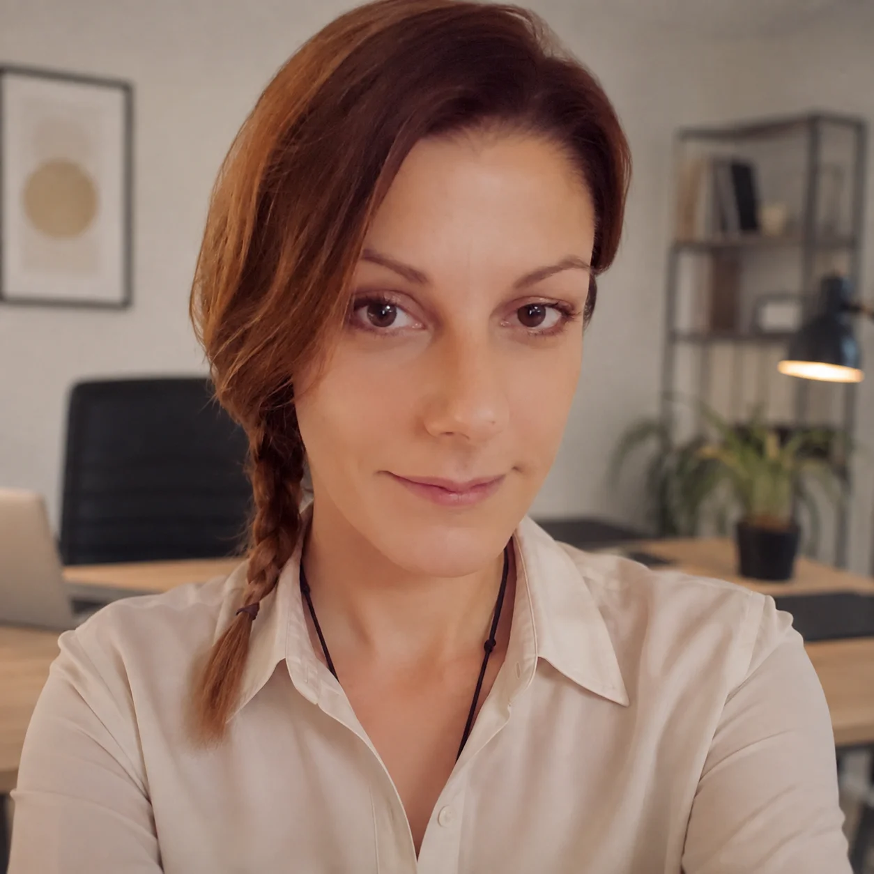 Andréa Cazes, fondatrice de Cazamedia, designer à Millau